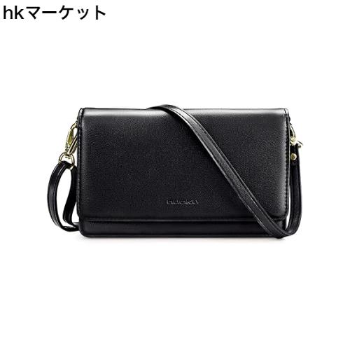 [nuoku] レディース 斜めがけ財布ウォレットショルダー RFIDシールド ショルダー スマホバッグ 大容量レディースリストレット財布, ブラの通販は 6,049円