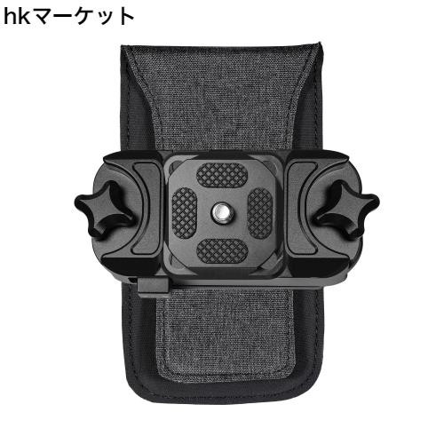 [Cobby] カメラホルスター【キャプチャー設計】 カメラホルダー Arca-Swiss規格1/4ネジプレートクイックリリースクランプ 簡単脱着 一眼の通販は