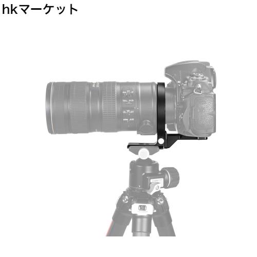 SWFOTO LS-80 80mm リング式三脚座 ，横撮りから縦撮りへ，ARCA-SWISSタイプのクイックリリースプレート付き,NIKON CANON カメラレンズ用