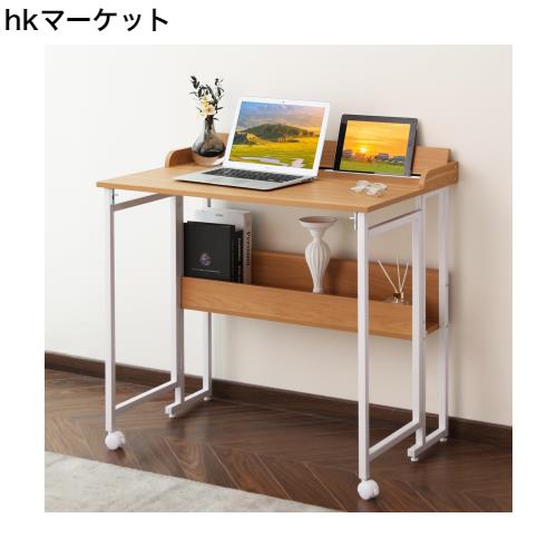 Okeysen パソコンデスク 机 PCデスク ゲーミング 折りたたみデスク 幅82 奥行56 高さ80cm 勉強机 オフィスデスク パソコンラック コンパ