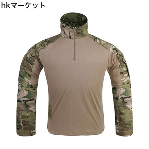 [EMERSONGEAR] タクティカル迷彩パンツ 膝パッド付き ミリタリー コンバットパンツ アーミー エアソフト ペイントボール用の通販は