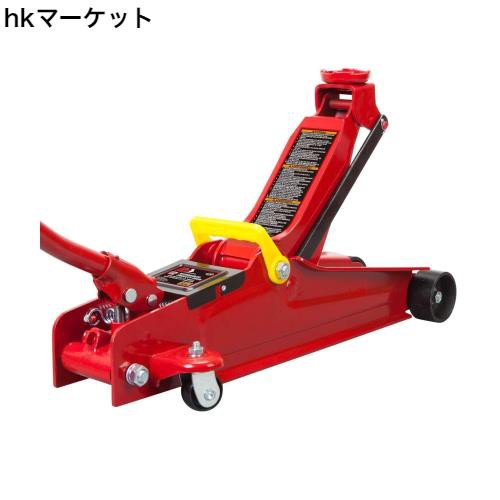 BIG RED 油圧フロアージャッキ ガレージジャッキ 2.5t 最低位85mm/最高位380mm ジャッキ ジャッキアップ 車用