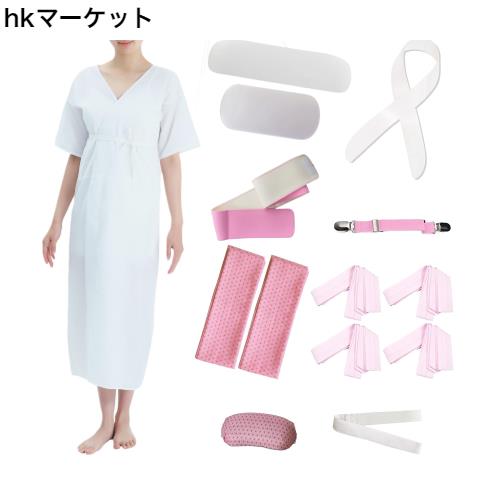 [TOuWA] 着物 着付けセット 浴衣 和装小物14点セット 洗える 通年用 (着物肌着/前板/後板/着付けベルト/腰紐/マジックベルト/衿芯/伊達締の通販は