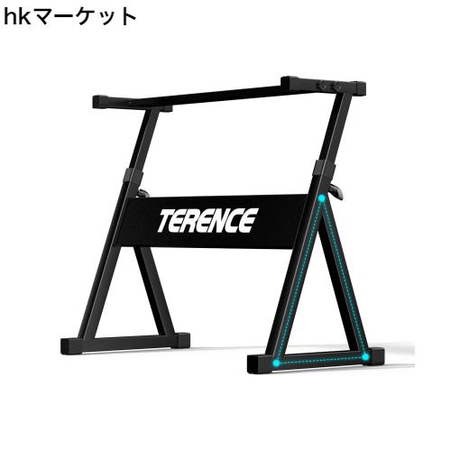TERENCE 電子キーボード ピアノ スタンド 三角Z型 堅牢で安定 57