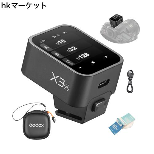 GODOX X3-N ワイヤレス フラッシュトリガー X3N 送信機 i-TTL 高速同期 1/8000s OLEDタッチスクリーン充電可能無線フリップフロップ 2.4 の通販は 13,382円