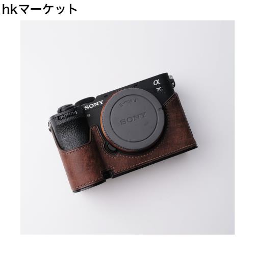対応 Sony ソニー A7C Mark II α7C2 α7CR A7CR 専用 カメラケース カメラカバー カメラバッグ 本革 【Iborrys 純手作】銀付牛革本体+メ