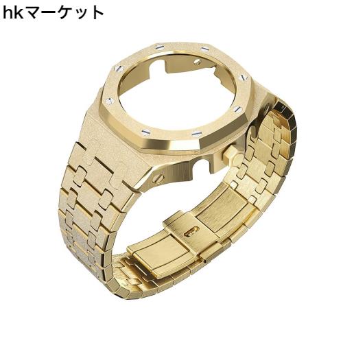 GA2100 GA2110 カシオーク カスタム用パーツ 金 GSHOCK GA2100 カシオーク フロステッド加工 カスタム用パーツ