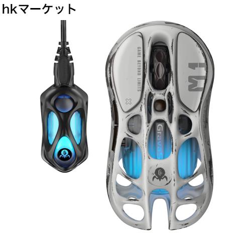GravaStar Mercury M1 Pro マウス 無線 ゲーミングマウス ワイヤレス 