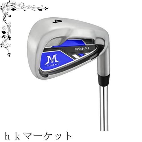 MAZEL (マゼル) WM-X1 ゴルフ クラブ アイアン スチールシャ