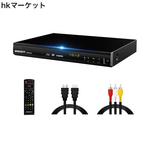 WISCENT DVD ブルーレイプレーヤー Amazon.com: Blu Ray DVD Player, WISCENT Full HD 1080p Home