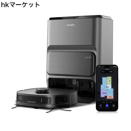 2024新登場・全自動掃除機】 EUREKA ロボット掃除機 J12 Ultra 5000pa 