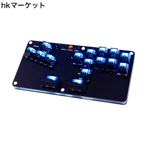 レバーレス コントローラー アケコン レバーレス 16ボタン レバーレス アケコン レバーレス アーケードコントローラー 16