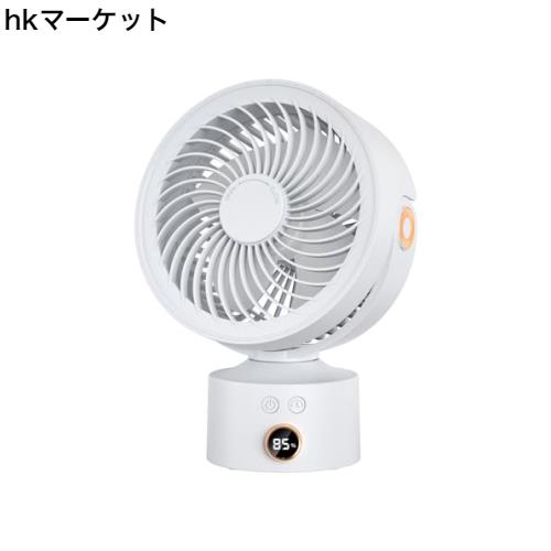 Yukicam サーキュレーター 静音 左右首振り 上下角度調節 扇風機 18畳 dcモーター 風量3段階調節 強力 パワフル送風 卓上扇風機 USB電源 の通販は 5,350円