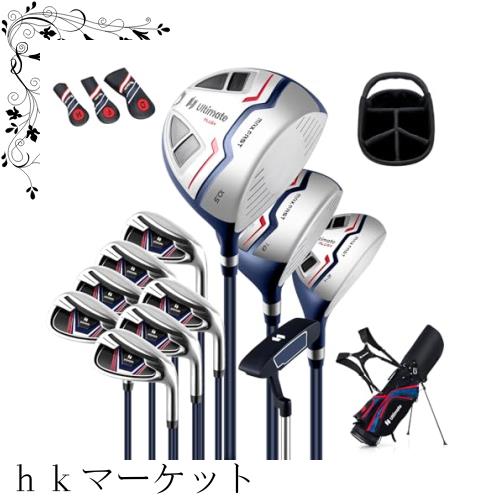 11本メンズ スポーツ ゴルフクラブセット11本メンズキャディバッグ付