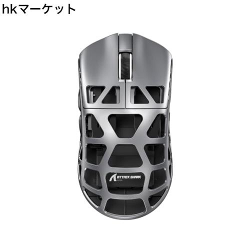 ATTACK SHARK R3 ゲーミングマウス マグネシウム合金 ワイヤレス PAW3395 8000hz 46g 超軽量 2.4G/Bluetooth/USB有線 26000DPI 急速充電 12,650円