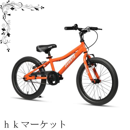 【AVASTA】Bilbo 子供MTBマウンテンバイク ファットタイヤ自転車 男の子 女の子 小学生低学年高学年 街乗り通学 取り外しチェーンケース/