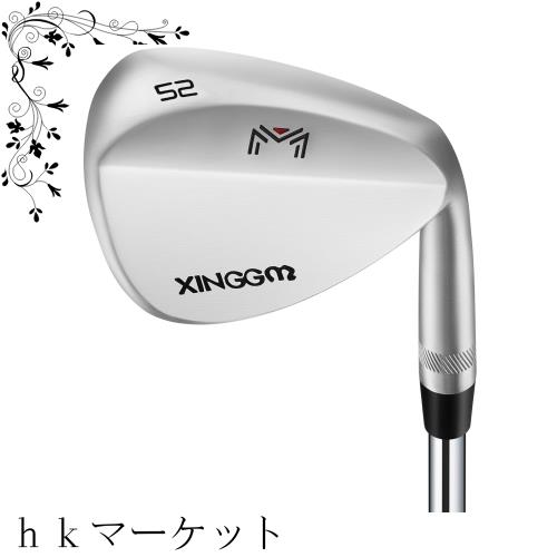 サンドウェッジ 鍛造ゴルフウェッジ 男性用 48/50/52/54/56/58/60 度 ギャップウェッジ ロブウェッジ 右利き用,ミルドフェースでスピン量