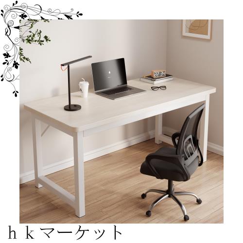 PQNLXLN シンプル デスク パソコンデスク PC机 組立簡単 机 勉強机 ワークデスク 幅80cm 幅100cm 奥行50cm PC作業台 在宅勤務 おしゃれの通販は 8,513円