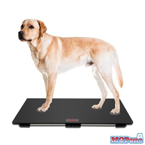 MINDPET-MED ペットスケール 大型犬用 動物用スケール 滑り止めマット付き プラットフォームスケール 耐荷重220ポンドまで 風袋引き/ホーの通販は