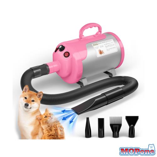 Blanlody 犬 ドライヤー 4.5PS / 3200W 低ノイズ 50dB 犬用ドライヤー 業務用 無段階 風速75m/s ペットドライヤー 自宅で 猫 ドライヤー の通販は 9,119円