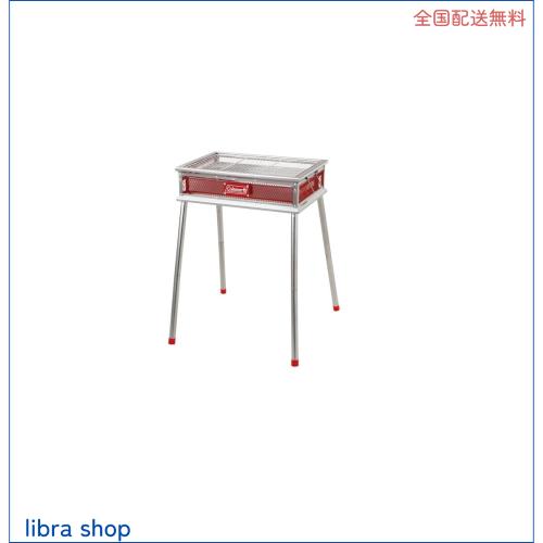 コールマン(Coleman) コンロ クールスパイダーステンレスグリル 引き出し式ロストル レッド 3~4人用 170-9367の通販は 9,979円