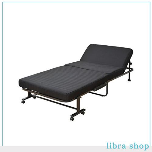 山善(YAMAZEN) ソファベッド 4way 折りたたみカウチソファベッド ブラック ISO-110(BK/BK)RGの通販は 47,593円