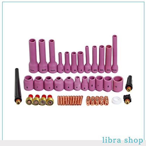 RIVERWELD TIGガスレンズコレットボディアソートサイズキットフィットSR WP 9 20 25 TIG溶接トーチ46個 4,713円