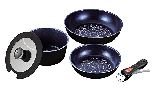 パール金属 ルクスパン ブルーダイヤモンドコートIH対応クックウェア5点セット HB-2444の通販は 8,215円