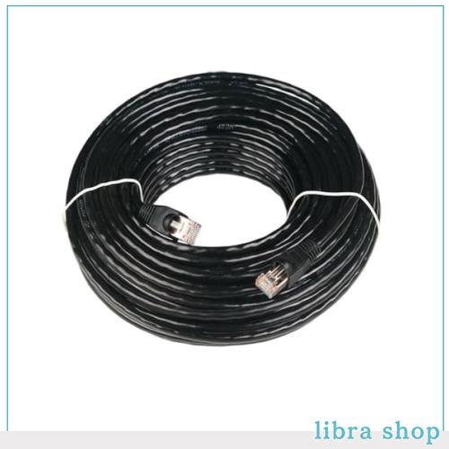 80m CAT5e 屋外仕様 2重被覆 LANケーブル 屋外用 POE対応 ランケーブル 難燃性 耐候性 高耐久 専用ピン付 の通販は 12,379円