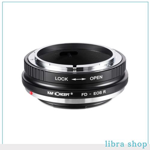 K＆F Concept レンズアダプター FD-EOS R Canon FDレンズ-Canon EOS Rカメラ装着用 無限遠実現 高精度「メーカー直営店」の通販は 5,272円