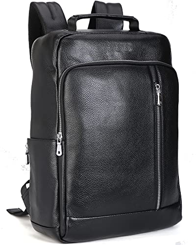 [Masa Kawa] 雅革 リュック メンズ 本革 牛革 スクエア 15.6インチPC収納 A4 レザー 防水 大容量 卒業式 リュックサック バックパック ビの通販は