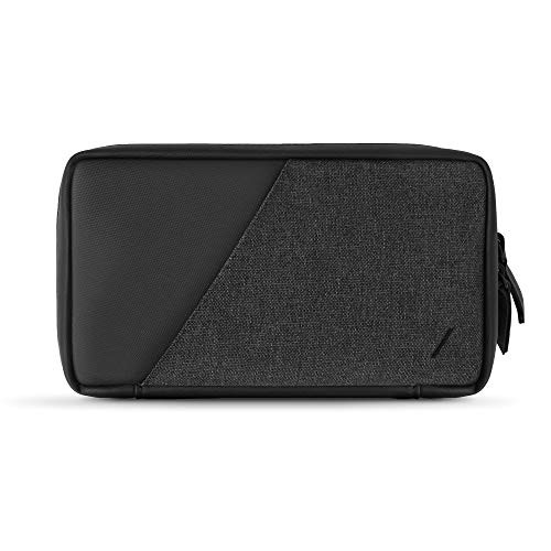 NATIVE UNION STOW Organizer - プレミアム 耐久キャンバス 旅行用収納ポーチ ケーブル 充電器 SIMカードなど収納 (Slate)の通販は