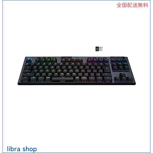 Logicool G ロジクール G ゲーミングキーボード テンキーレス ワイヤレス G913 TKL 薄型 GLスイッチ リニア 静音 日本語配列 LIGHTSPEED