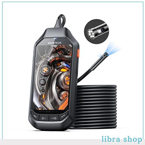 DEPSTECH ファイバースコープ HDデジタル内視鏡 デュアルレンズ 1080P 配管カメラ 工業用内視鏡 4.5インチIPSモニター搭載 8MM 超薄型レの通販は 10,706円