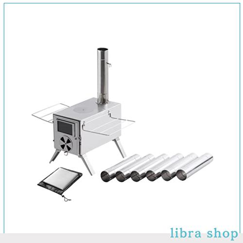 TOMOUNT 薪ストーブ 断熱マット付き ウッドストーブ アウトドア 薪暖炉 コンパクト収納 キャンプ ステンレス 調理 耐熱 焚火台 薪暖炉 住の通販は