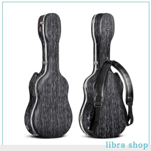 CAHAYA PUショルダーストラップ付属 ギターハードケース アコギ アコースティック 航空託送可能 ABS材 15mmクッション 頑丈 耐久 防水 おの通販は