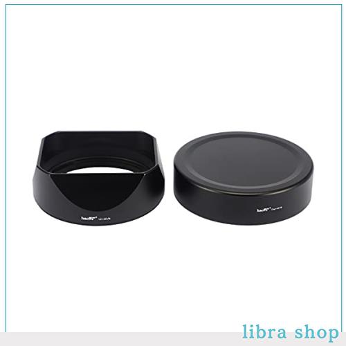 Haogeレンズフードメタルスクエアバヨネット にとって Fujifilm XF35mmF2 R WR、XF23mmF2 R WR XC 35mm F2（XC35mmF2）、Fuji 35mm F2フの通販は