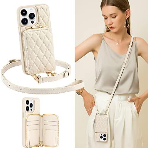 iphone12ケース 手帳型 ZVE iPhone12pro手帳型ケース アイフォン12pro 背面カード収納 斜め掛け ストラップ付き [RFIDブロッキング] カーの通販は 5,810円