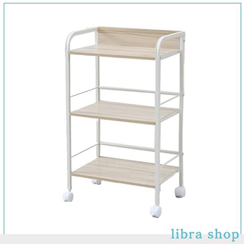 [山善] ラック キャスター付き 3段 カラーボックス用収納ボックス対応 ロボット掃除機が通れる 棚 幅42×奥行27.5×高さ74.5？ 組立品 ナの通販は