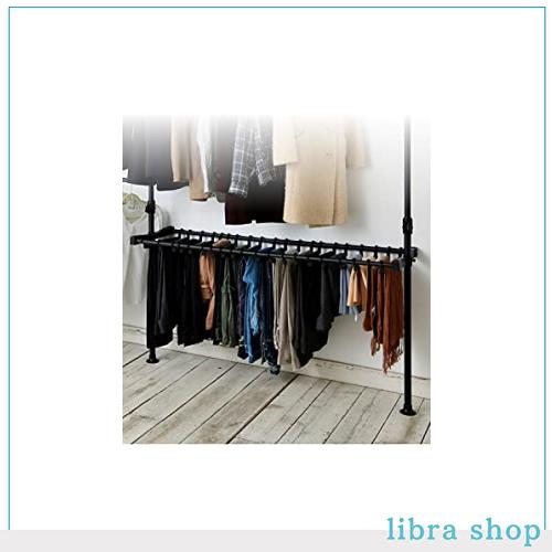 [山善] スラックスハンガー 20本 (突っ張りハンガーラック専用) パンツハンガー 出し入れしやすい ブラック WJ-MPZ2(MBK) 一人暮らし 5,554円