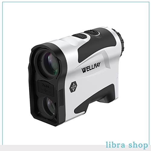 WELLRAY ゴルフ距離計 光学7倍望遠 スロープ補正 旗竿ロック 振動ヒント 最大範囲1094YDのレーザー距離計 高透過レンズ ゴルフ測定器 IP5の通販は 16,665円