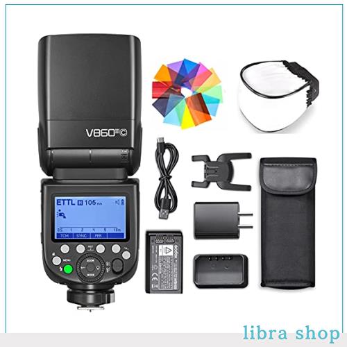 Godox V860III-C カメラ フラッシュス ストロボ スピードライト Canon カメラ対応 ,2600mAh大容量1.5秒リサイクル時間と480フルパワーフラッシュ10レベルで調光可能な光の明るさをモデル化- 技適マーク付き [並行輸入品]の通販は 40,941円