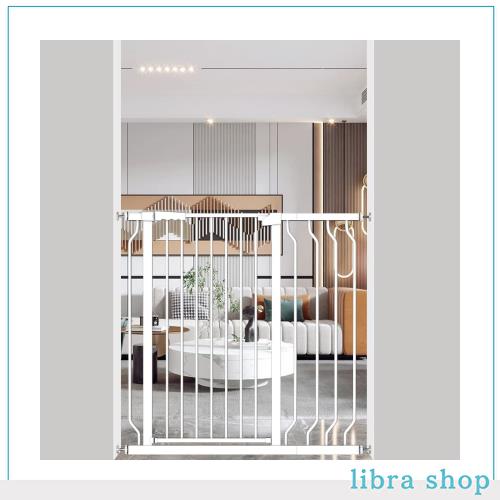 Seogva ベビーゲート ハイタイプ 高さ103cm 拡張フレーム付き 自動ロック 高さ100cm以上つっぱり式 穴開け不要 前後90度開閉 セーフティの通販は