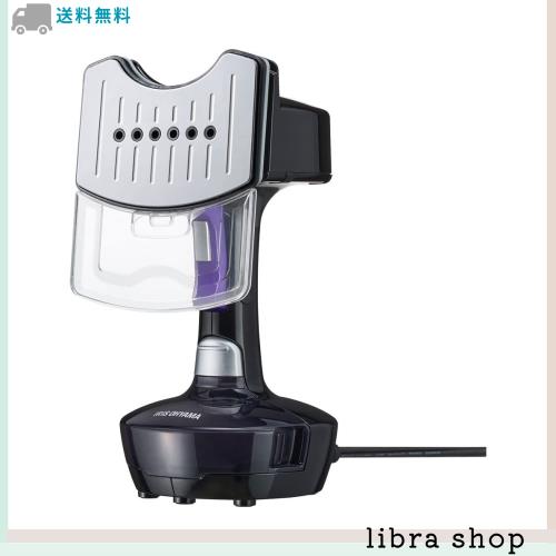 アイリスオーヤマ 衣類スチーマー ズボンプレッサー機能搭載 2WAYスチーマー 衣類 アイロン クリーニング スーツ ワイシャツ ビジネスマの通販は