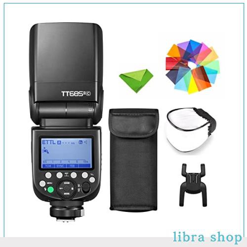 Godox TT685II-C Canon 適用, E-TTL カメラフラッシュスピードライト,2.4G ワイヤレスXシステム 1/8000S高速同期  TCMインスタント変換 クの通販はau PAY マーケット - libra shop | au PAY マーケット－通販サイト