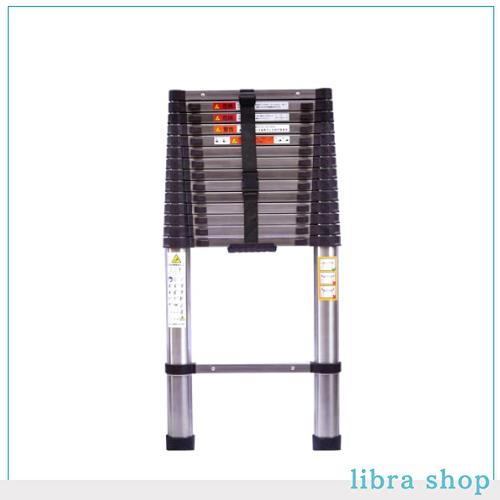 持ち運びやすい 伸縮はしご 最長５m 耐荷重１５０kg 自動ロックスライド式 Amazon.co.jp: Easy Life 伸縮はしご 最長5m 耐荷重150kg 伸縮