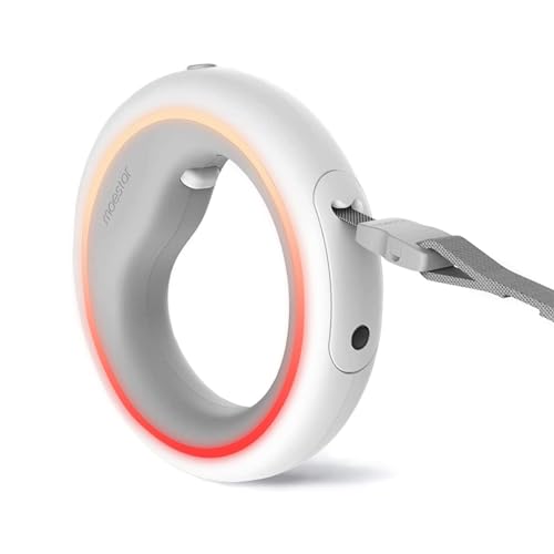 【３色呼吸ライト・照明ライト付き】 伸縮リード ハンズフリー 光る LED呼吸ライト 犬用リード ロック自由調整 張力耐荷重90KG 照明付き の通販は 6,977円