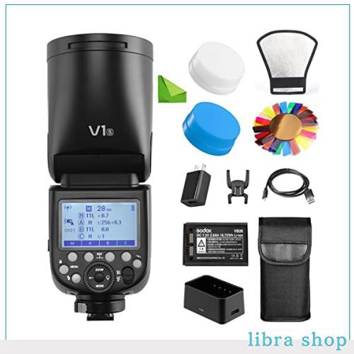 【Godox正規代理＆技適マーク】Godox V1-S TTL カメララウンドフラッシュスピードライトSony カメラ対応, 2.4Gワイヤレスコントロール1.5の通販は