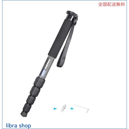 INNOREL 一脚 カメラ用 カーボン製 22lbs/10kg耐荷重 5セクション伸縮可能 コンパクト 便利 軽量 旅行用（RM285C）の通販は 6,735円