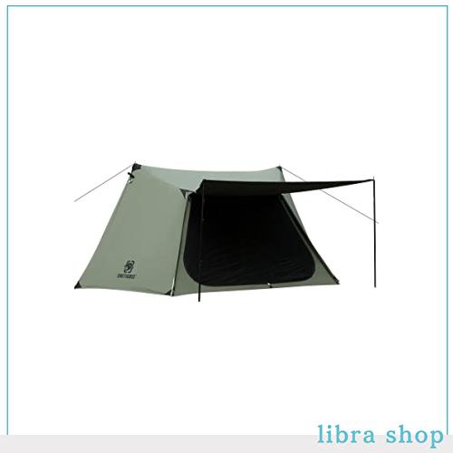 OneTigris SOLO HOMESTEAD テント TCテント パップテント 軍幕 ポリコットン素材 通気 設営簡単 耐 久 ソロテントポール付き グランドシの通販は